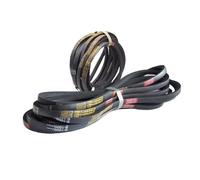 Courroie trapézoïdale B-25/26/27/28/29/30/31/32/33/34 ~ B75 pouces, courroies de Transmission triangulaires for voiture/tondeuse à gazon, largeur 17mm x 11mm(B-54)