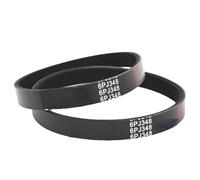 Courroie Trapézoïdale Bande Transporteuse en Caoutchouc 6PJ348 PJ350 4PJ360 PJ370 PJ380 PJ390 PJ400 PJ420 PJ500 Courroie D'entraînement Courroie Poly-V(PJ400(400mm),9ribs)