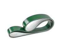 Courroie trapézoïdale Bande transporteuse Transmission en PVC vert, 2 mm d'épaisseur 1 pièce, 600mm-1050mm, largeur: 100mm, 150mm, 200mm, 250mm, 300mm coulissante(200mm,600mm)