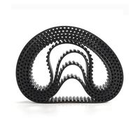 Courroie Trapézoïdale Courroies Synchrones HTD8M 2 Pièces C = 1360 1376 1384 1392 Largeur 15/20/25/30/35/40/50Mm Dents 170 172 173 174 Distribution 1360 1384-8M Transmission(1360-8M Teeth 170,20mm)