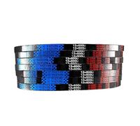 Courroie trapézoïdale crantée en caoutchouc dur, type AX/13X, 13 x 800 à 1118 mm, for machines agricoles, entraînement industriel, bague intérieure longue(13X800 mm Li)