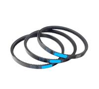 Courroie trapézoïdale crantée longue de type AX/13X 13X800~1118 mm à entraînement par fil dur et anneau intérieur en caoutchouc for machines agricoles et industrielles (1 pièce).(13X800 mm Li)