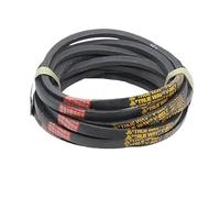 Courroie trapézoïdale de type A, courroie triangulaire en caoutchouc, A-1600/1650/1700/1750/1800/1850/1900/1950/2000/2050/2100 mm, courroie d'entraînement pour machines, métrique (A-2100mm)