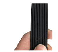 Courroie Trapézoïdale D'entraînement Bande transporteuse en caoutchouc 237J-PJ602 220J-PJ559 225J-PJ572 230J-PJ584 240J-PJ610 245J-PJ622 250J-PJ635(235J-PJ597,4ribs)