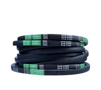 Courroie trapézoïdale en caoutchouc de type SPB, 1/2/3 pièces, courroies transporteuses étroites, circonférence extérieure: 1016mm, 1068mm, 2000mm-3150mm(SPB-1245 Lw,2 Pcs)