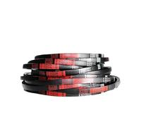 Courroie trapézoïdale en caoutchouc dur de type A, 380 à 660 mm, for transmission industrielle et agricole, longueur intérieure, circonférence(A600mm Li)