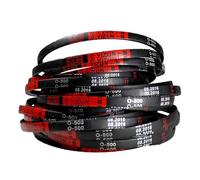 Courroie trapézoïdale en caoutchouc dur de type O/Z/M, 320 à 600 mm, for transmission industrielle et agricole, longueur intérieure(O470mm Li)