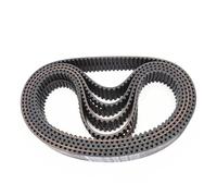 Courroie trapézoïdale HTD 520-8M 576-8M 1680-8M 1696-8M 1728-8M 1760-8M 1800-8M 1936-8M outils imprimante 3d courroie dentée dentée d'embrayage(30mm,1800-8M)
