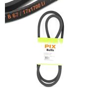 Courroie Trapézoïdale Lisse B67 1700 MM - 17x1700 Li