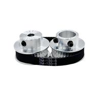Courroie Trapézoïdale Poulie Distribution GT2 À 36 Dents Réduction 36Dents Largeur Courroie 1:1 Trou Intérieur 10Mm Engrenage Synchrone 5-12Mm Pièces D'imprimante 3D(6mm,8MM_2GT-130-10MM)