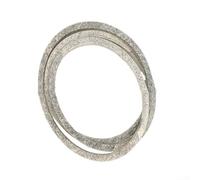 Courroie trapézoïdale pour tondeuse à gazon compatible avec 532130969 130969 592855201 Courroie d'entraînement résistante à la chaleur 1,27 cm x 232,9 cm Gris