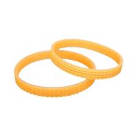 Courroie Trapézoïdale Raboteuse À Bois Nervurée En V 2 Pièces 4PJ-218/228/235/238/246/251/268/280mm Largeur 10mm Poulie À Courroie PJ Multi-cales 4 Fentes(4PJ-218mm)