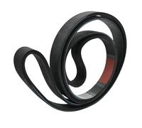 Courroie trapézoïdale striée PL 1 pièce, PL1109 PL1110 PL1114 PL1115 PL1118 Courroie de transmission à 6 pics et 8 pics Poly-V nervurée HWWEI(PL1114-16Peak)