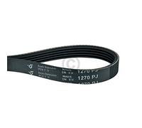 Courroie 1270 J5 Lave-linge (C00027206 BAUKNECHT SMEG OCEANIC OCEAN SABA SCHOLTES CONTINENTAL EDISON SAMSUNG BRANDT AEG URANIA ARISTON HOTPOINT GRUNDIG THOMSON BELLAVITA GENERISS FAR INDESIT FAGOR HOR