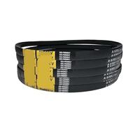 Courroie triangulaire Type A A965-A1650Li, entraînement en caoutchouc, Machine industrielle dentée, 1 pièce(A1778Li)