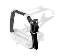 Courroies cuir Noir pour cale pieds de vélo - La paire