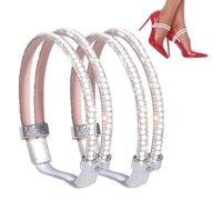 Courroies de chaussures anti-amants | Sangles de chaussures amovibles pour femmes de rechange et filles, sangles de cheville pour sandales, talons, douches, sangles de cheville amovibles