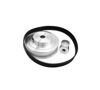 Courroies de distribution, poulie de tension GT2, réduction de vitesse 4:1/1:4, poulie plus flexible for imprimante 3D, 1 pièce(264MM*6MM*16MM)