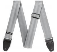 Jim Dunlop Courroies Seatbelt Deluxe Seatbelt Grey Sangles et courroies