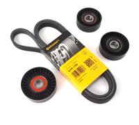 Courroies Striées de Contitech + Jeu Rouleaux pour Mercedes W168 B W245