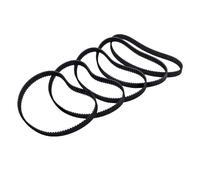 Courroies synchrones de distribution GT2 2MGT, boucles fermées en caoutchouc, périmètre de 140 mm à 400 mm, largeur 6/10/15 mm, 5 pièces(200mm,5PCS_10MM)