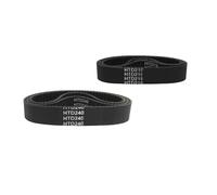 Courroies synchrones HTD3M, circonférence 216-243mm, largeur 6-20mm, pas de 3mm, ceinture synchrone en caoutchouc à boucle fermée, 3 pièces