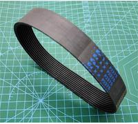 Courroies Transmission Courroie D'entraînement En Caoutchouc Multi-rainures Pour Compresseur D'air Pour Bostitch 148J 9 Nervures 10PJ375(2pc,3 Ribs)