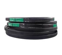 Courroies trapézoïdales, Courroie transporteuse d'entraînement en caoutchouc de remplacement, largeur 12.7mm, hauteur 10mm, plusieurs tailles(2532mm)