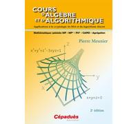Cours d'algèbre et d'algorithmique