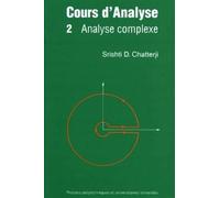 Cours d'analyse: Analyse complexe