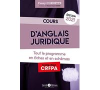 Cours d'anglais juridique (2021)