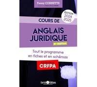 Cours d'anglais juridique 2024-2025: Grammaire et introduction au droit du common law