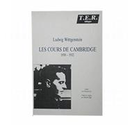 Cours de cambridge,1:1930-1932 Tome 1 - Ludwig Wittgenstein - TER - broché - Livre