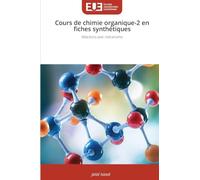 Cours de chimie organique-2 en fiches synthétiques