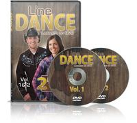 Cours de danse en ligne Omnibox sur DVD Vol. 1 et 2 - Apprenez 20 danses en ligne, plus deux séances bonus de 30 minutes ! Instructions et exercices sur deux disques