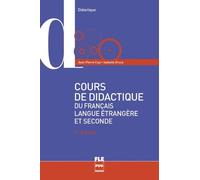 Cours De Didactique Du Français Langue Étrangère Et Seconde