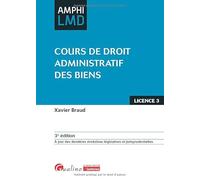 Cours de droit administratif des biens: À jour des dernières évolutions législatives et jurisprudentielles