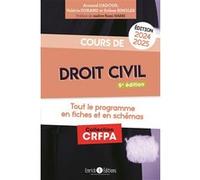 Cours de droit civil 2024-2025: Tout le programme en fiches et en schémas