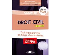 Cours de droit civil 2024: Tout le programme en fiches et en schémas
