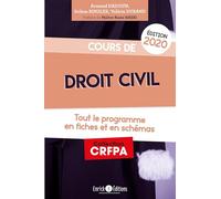Cours de droit civil édition 2020: Tout le programme en fiches et en schémas