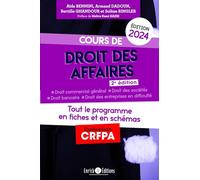 Cours de droit des affaires 2024: Tout le programme en fiches et en schémas