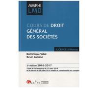 Cours De Droit Général Des Sociétés