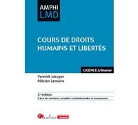Cours de droits humains et libertés: À jour des dernières actualités constitutionnelles et européennes