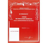Cours de Formation Musicale pour l'Enseignement du Solfege Prep2