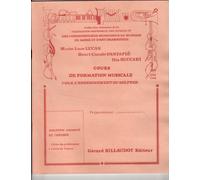 Cours de Formation Musicale (solfège chanté et théorie) Préparatoire 1 Livre de l'élève .