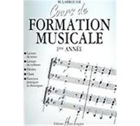 COURS DE FORMATION MUSICALE VOL 1 G