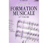 Cours de formation musicale Volume 6