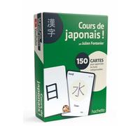 Cours de japonais ! BOITE KANJI 150 cartes pour apprendre les kanji indispensables - Julien Fontanier - Hachette Pratique - Boîte ou accessoire - Méthode de langue