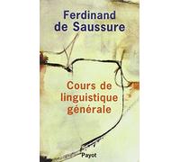 Cours De Linguistique Generale