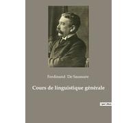 Cours De Linguistique Générale